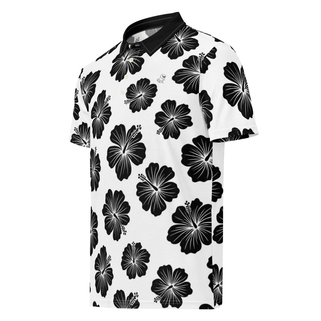 Midnight: Black Sand Bloom | Polo Shirt (slim fit)