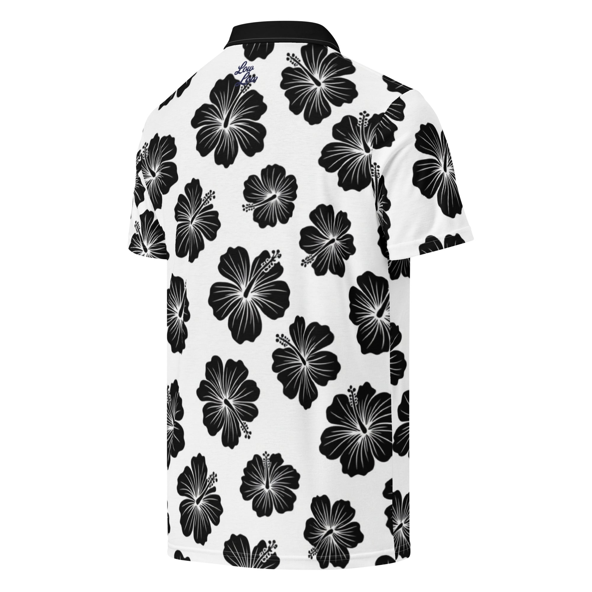 Midnight: Black Sand Bloom | Polo Shirt (slim fit)